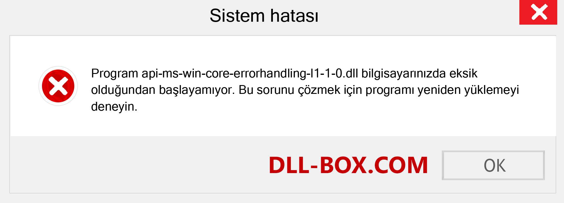 api-ms-win-core-errorhandling-l1-1-0.dll dosyası eksik mi? Windows 7, 8, 10 için İndirin - Windows'ta api-ms-win-core-errorhandling-l1-1-0 dll Eksik Hatasını Düzeltin, fotoğraflar, resimler